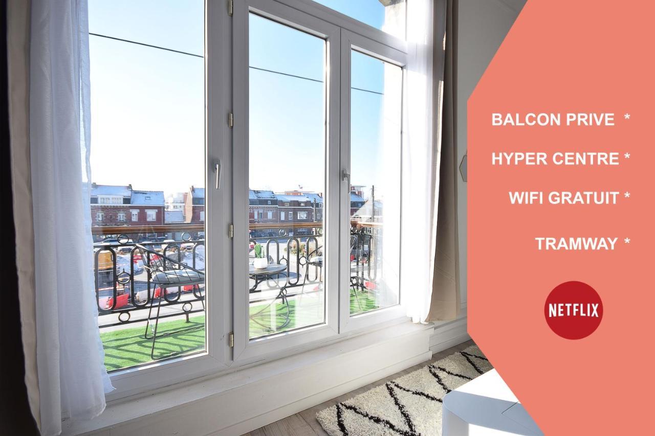 Chic Appart Design - Hyper Centre - Tramway - Free Wifi - Lerelaisdodile12 Valenciennes Exterior photo